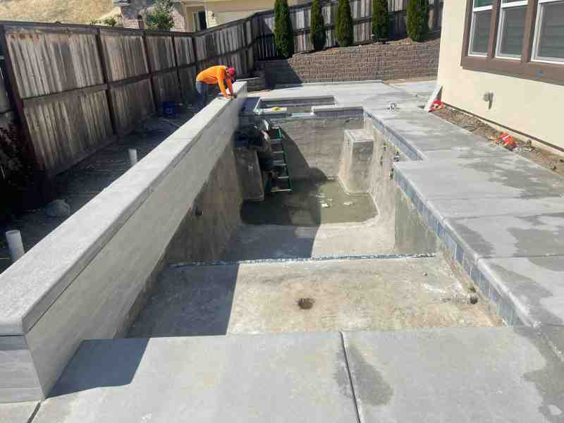 3D Pool Design detail β During Pool