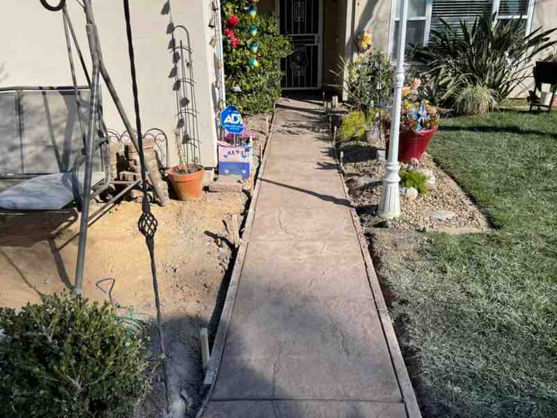 Landscaping project in El Dorado Hills β Landscape During