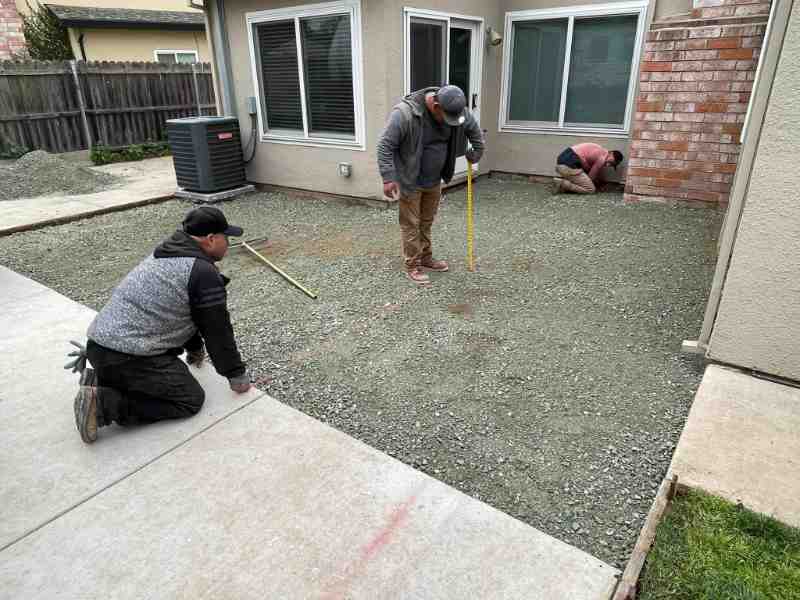 Landscaping project in Citrus Heights β Landscape During